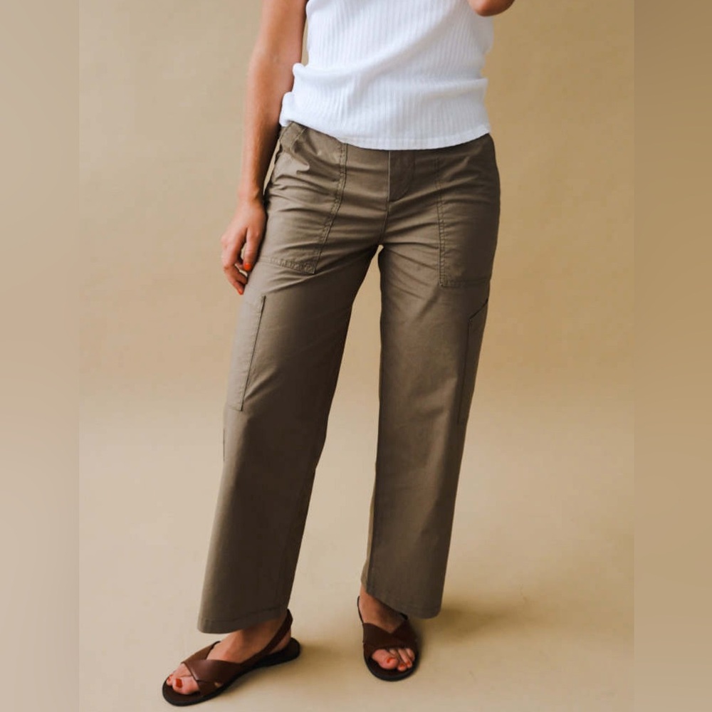 Agolde Daria Utility Pant -Duffle Green